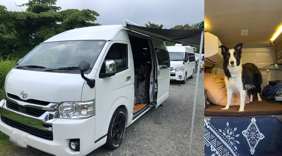 愛犬と一緒に車中泊 Vol.2】 ベテランPキャンパーさんの車中泊グッズを 